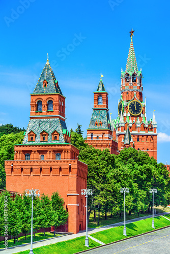 Kremlin on the Red Square, Moscow, Russia