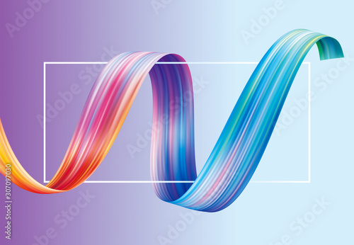 Colorful stripes curl pattern, digital technology screen wallpaper abstract background.