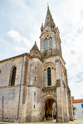 Château d'Oléron. Eglise Notre-Dame de l'Assomption. Charente-Maritime. Nouvelle-Aquitaine 