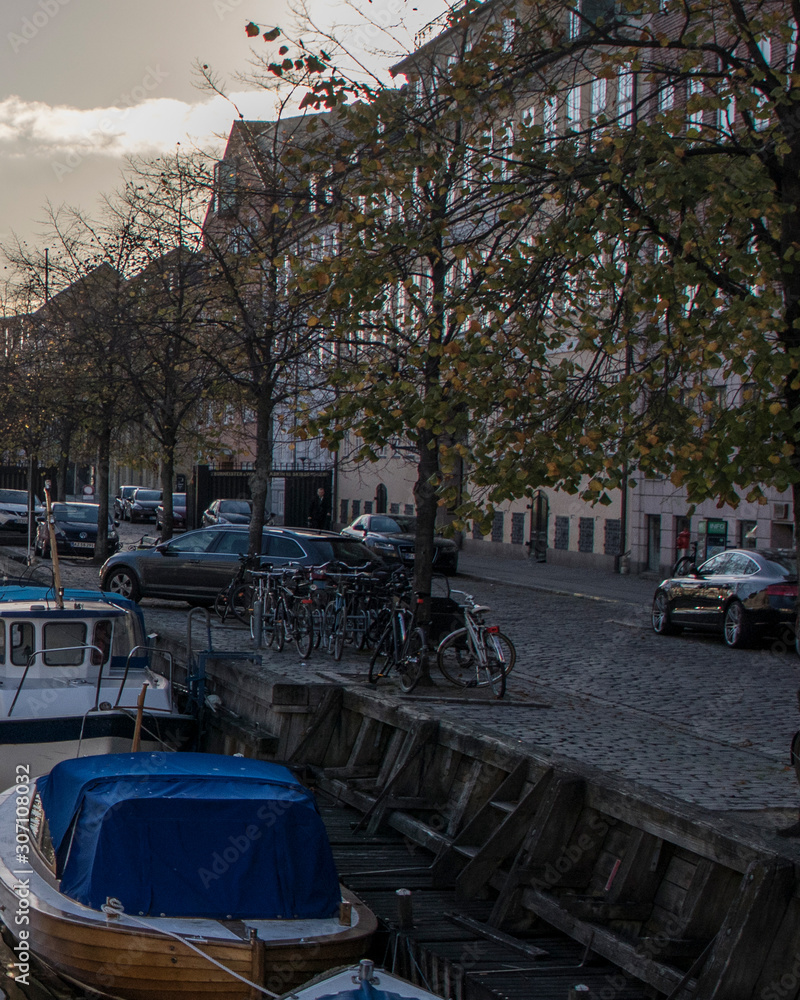 view of canal in amsterdam