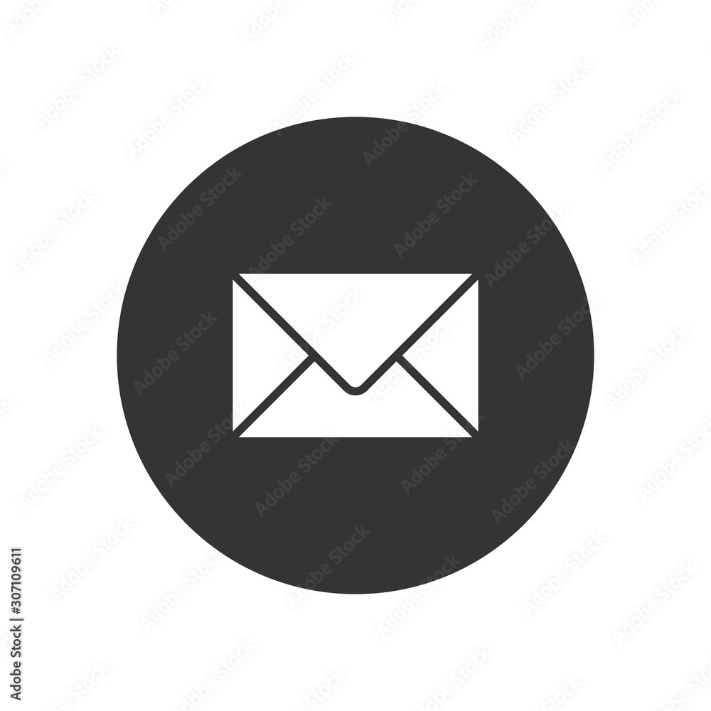 Email vector icon, simple sign for web site and mobile app. Email vector icon, simple sign for web site and mobile app.