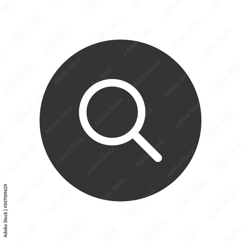 Search vector icon, simple sign for web site and mobile app. Search vector icon, simple sign for web site and mobile app.