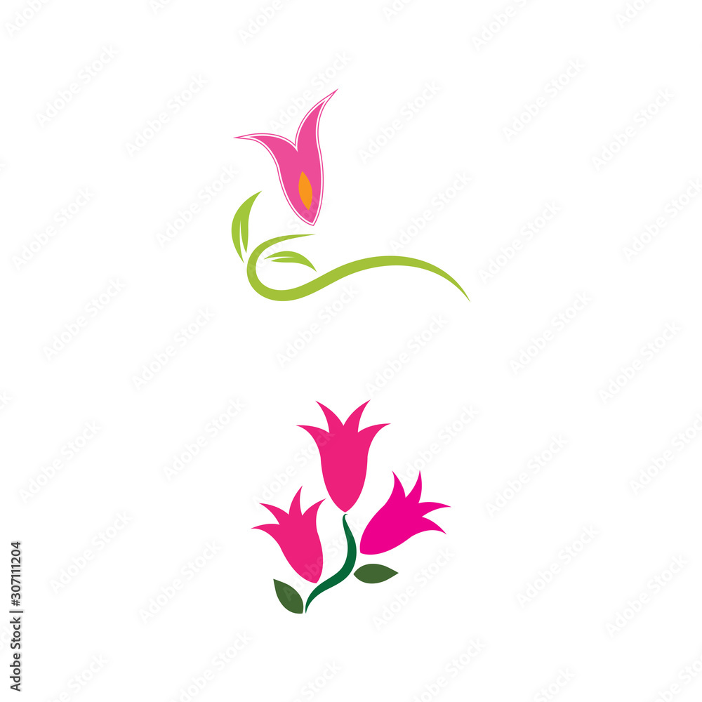 flower vector icon design flower vector icon design