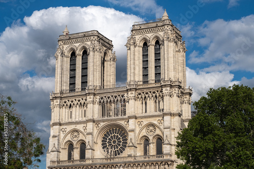 Cathedral Notre de Dame of Paris, France