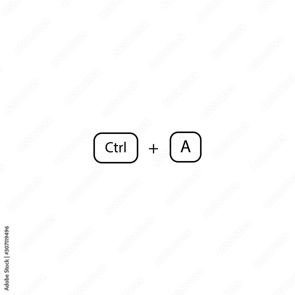 Hotkeys Control + A, select all sign eps ten Hotkeys Control + A, select all sign eps ten