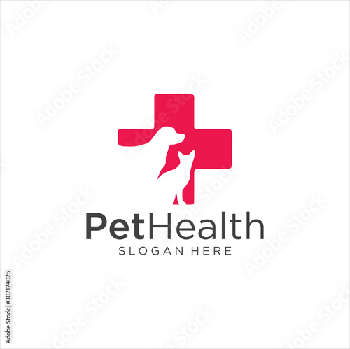 Pet Shop Logo Design Stock Illustrations  . Pet logo design . Dog cat logo . Animal Pet Care Logo . Vet logo, Pet Store . Pet Health Logo