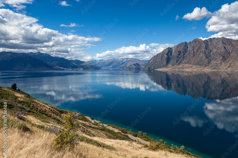 Naklejka premium Lake Hawea