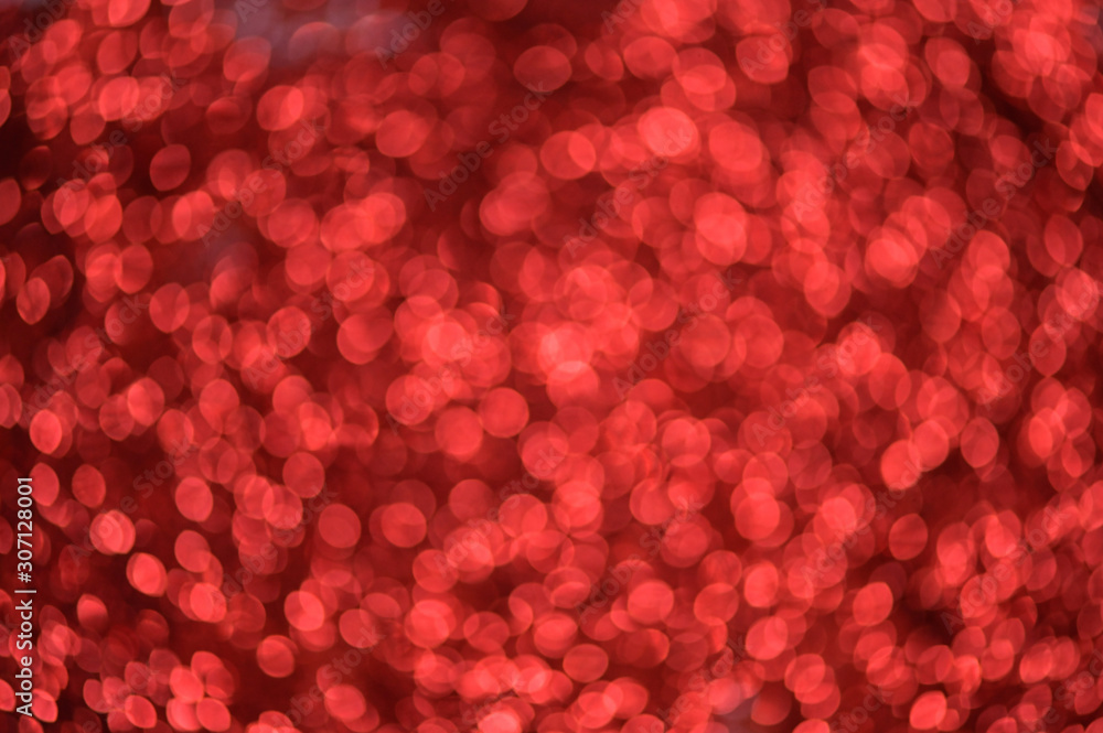 Red Glitter Abstract Background