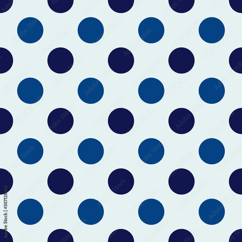 Seamless vector polka dots pattern Seamless vector polka dots pattern