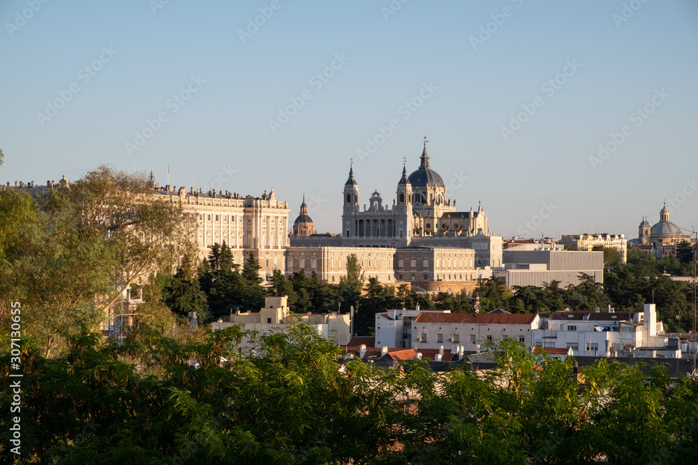 Cathedral and Royal Palace, Madrid
