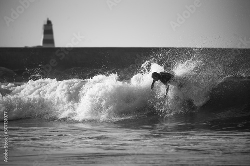 Surfer in Portugal