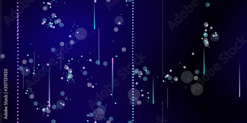 Fast Effect. Motion Neon. Seamless Pattern. Glitch