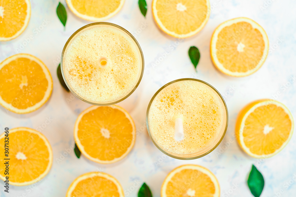 Healthy food, background, halves of oranges sliced for making orange juice Healthy food, background, halves of oranges sliced for making orange juice