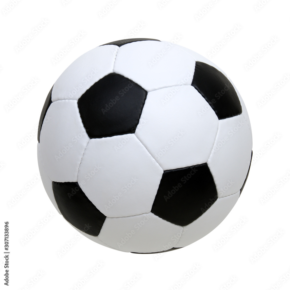 soccer ball white