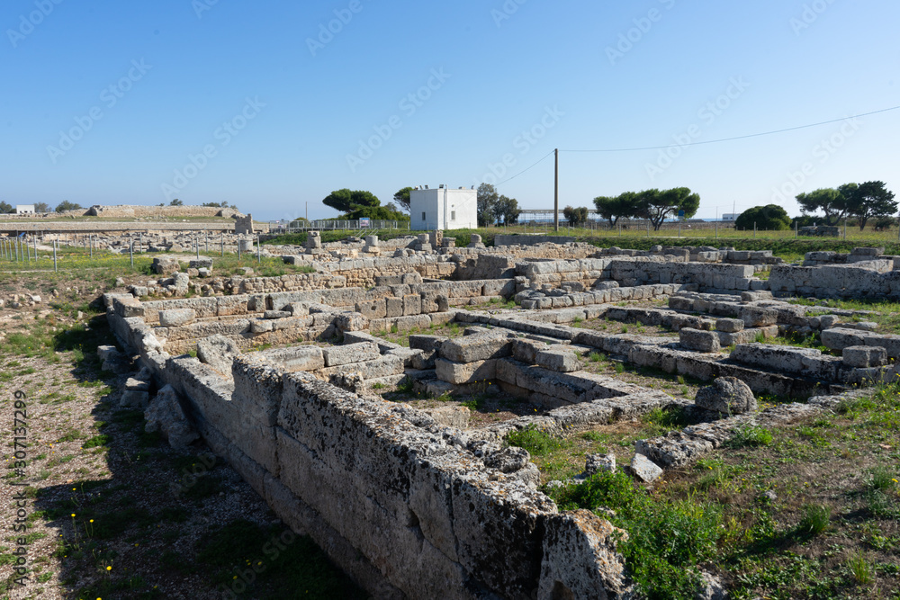 Gnathia  Roman Ruins in Apuglia