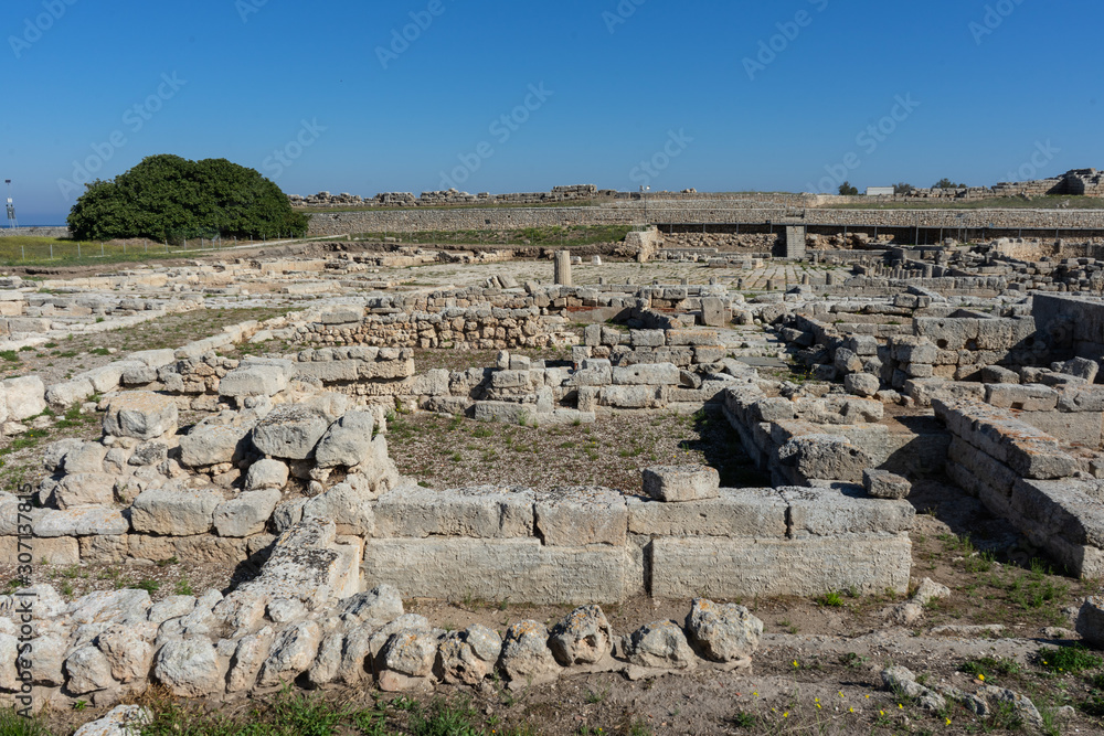 Gnathia  Roman Ruins in Apuglia