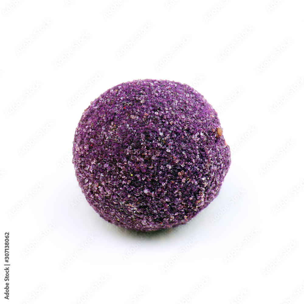 Boule de chocolat au sucre violet Boule de chocolat au sucre violet