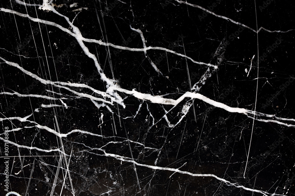 Fototapeta premium black marble patterned (natural patterns) texture background, abstract marble texture for design.