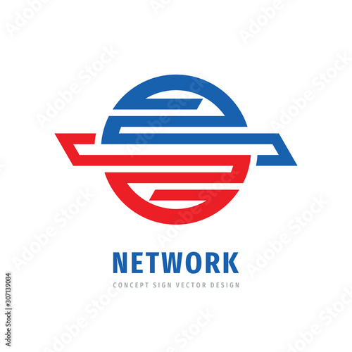 Communication vector logo concept design. Abstract shape sphere business sign. Technology integration symbol. Network icon. Free Download Communication vector logo concept design. Abstract shape sphere business sign. Technology integration symbol. Network icon. - GFXLoad