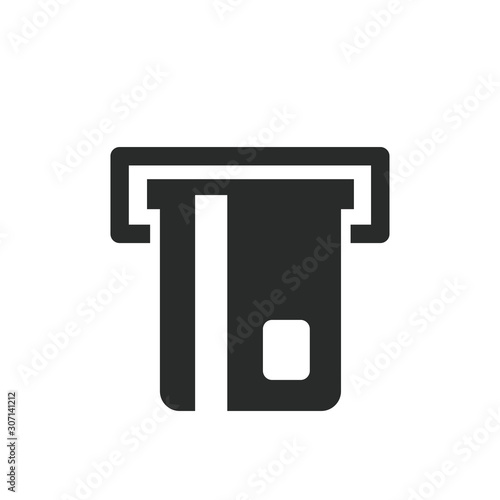 atm icon vector design template