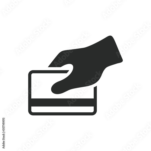 swipe card atm icon vector design template