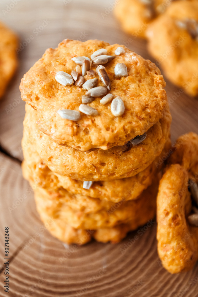 Carrot Vegan Cookies. Natural sprouting homemade food. Carrot Vegan Cookies. Natural sprouting homemade food.