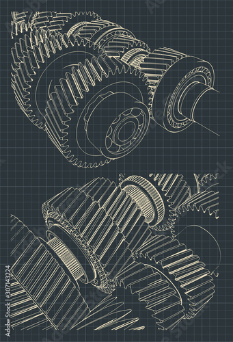 Gearbox blueprints