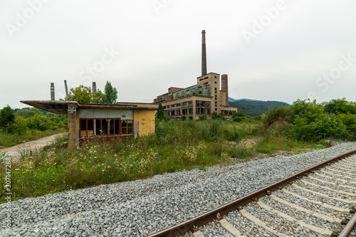 Canvastavla Abandoned factory in Loznica, Serbia