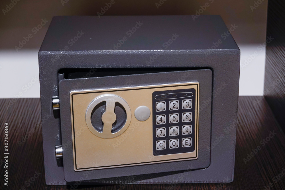 Tbilisi, Georgia A hotel safe in a hotel room. Tbilisi, Georgia A hotel safe in a hotel room.