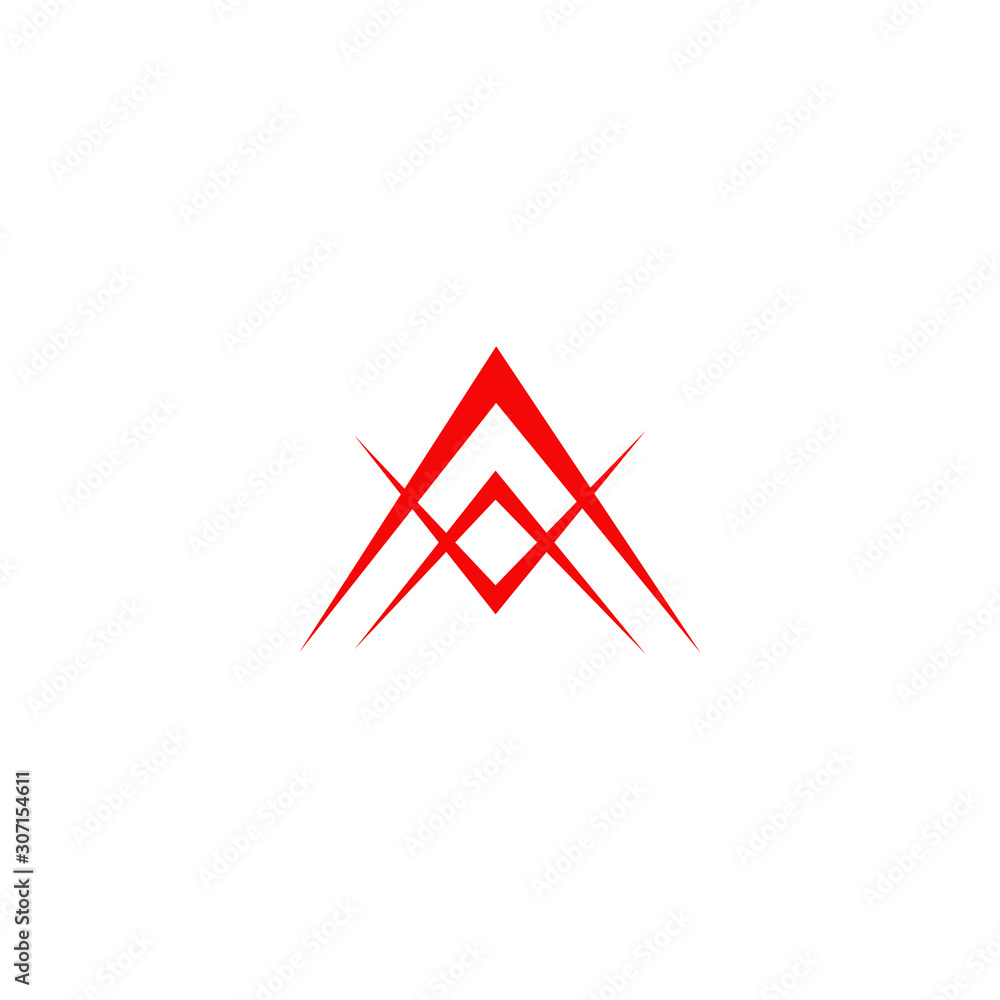 A letter initial icon logo design vector template A letter initial icon logo design vector template