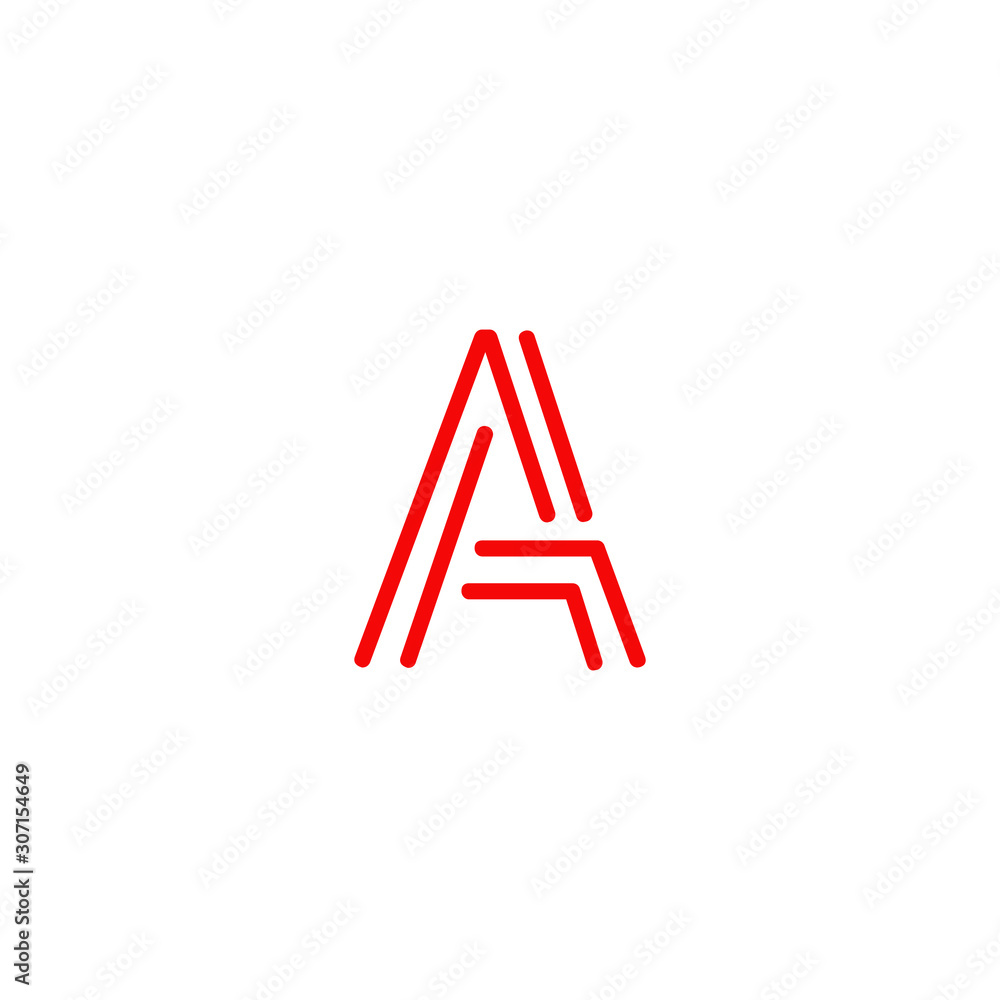 A letter initial icon logo design vector template A letter initial icon logo design vector template