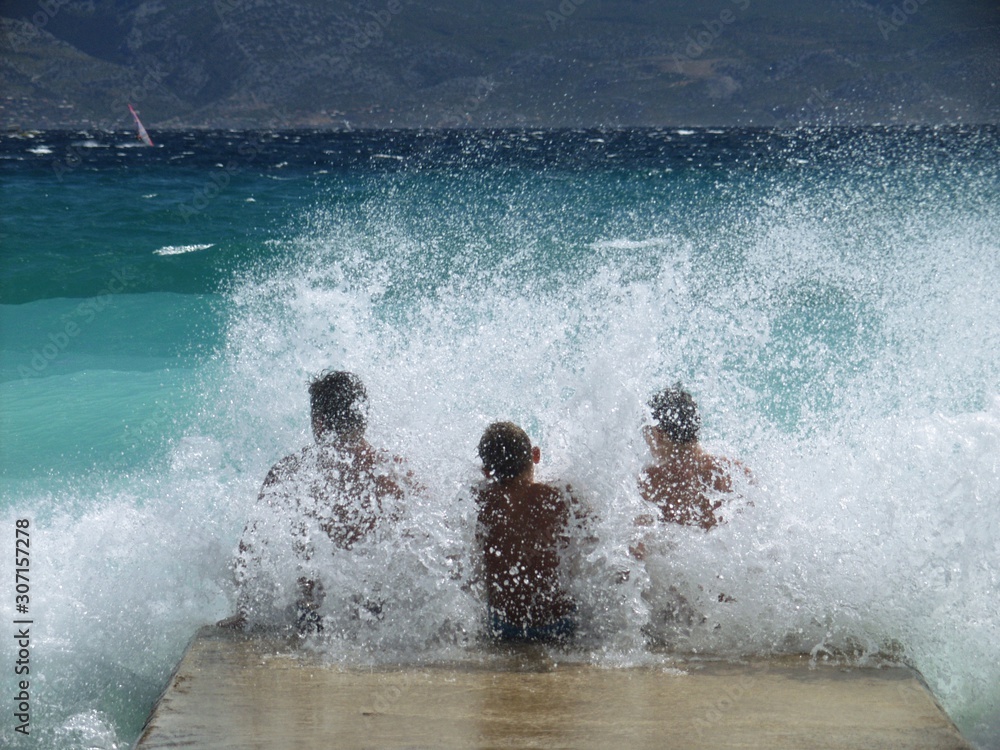 Naklejka premium sea