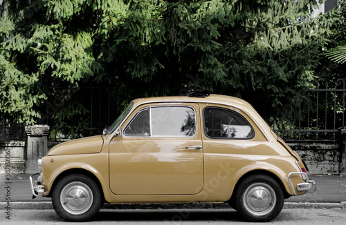Old Italian Classic Car in Italy. © Mats Silvan