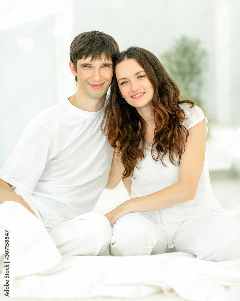 happy young couples.the concept of family happiness happy young couples.the concept of family happiness