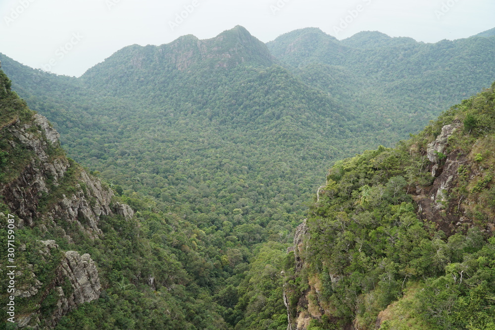 scenic view from the skybridge on langkawi