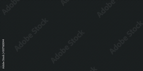 Dark black Geometric grid background Modern dark abstract vector seamless texture