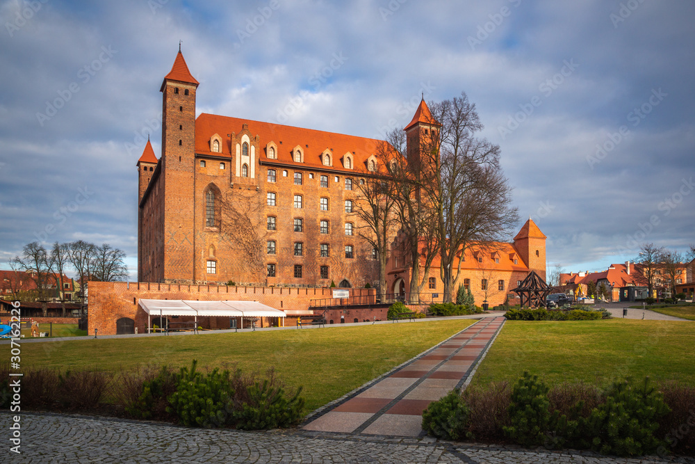 Teutonic castle in Gniew, Pomorskie, Poland - obrazy, fototapety, plakaty 