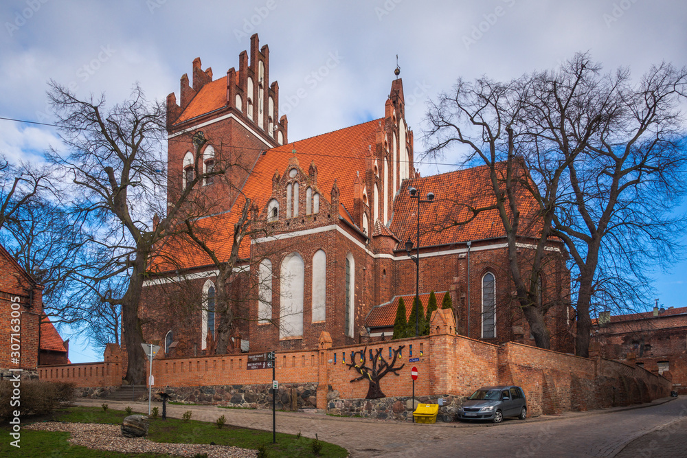 Church in Gniew city, Pomorskie, Poland