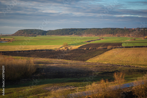 Vistula River Valley in Gniew, Pomorskie, Poland