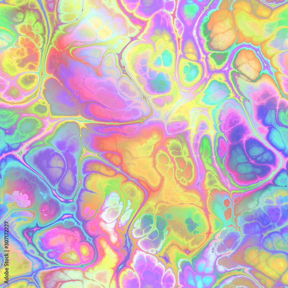 candy pastels marbled seamless tile SQUARE
