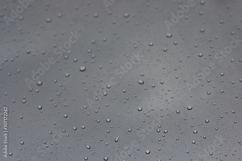 rain drops on window