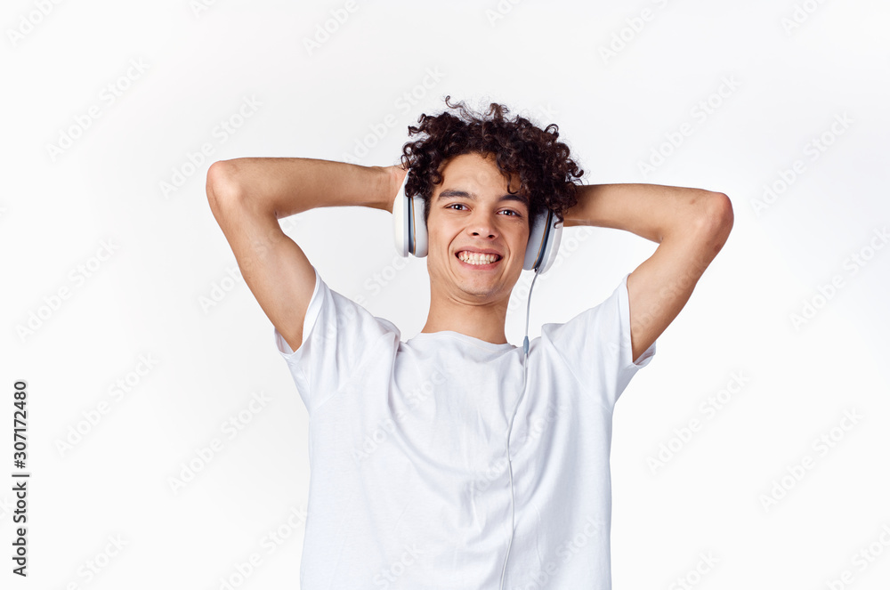 young man with headache young man with headache
