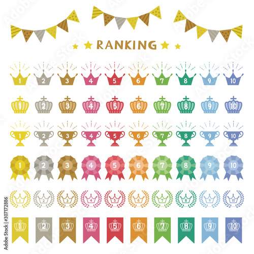 ランキング アイコン  / vector eps