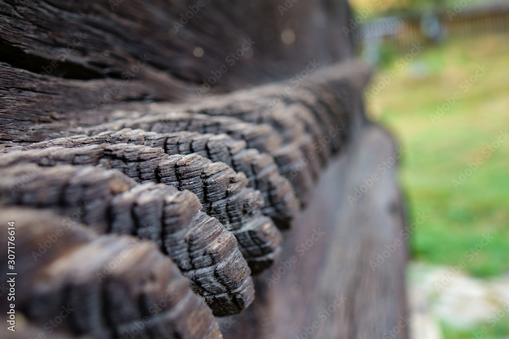 Wooden church monument UNESCO from Surdesti (Maramures, Transylvania, Romania)	