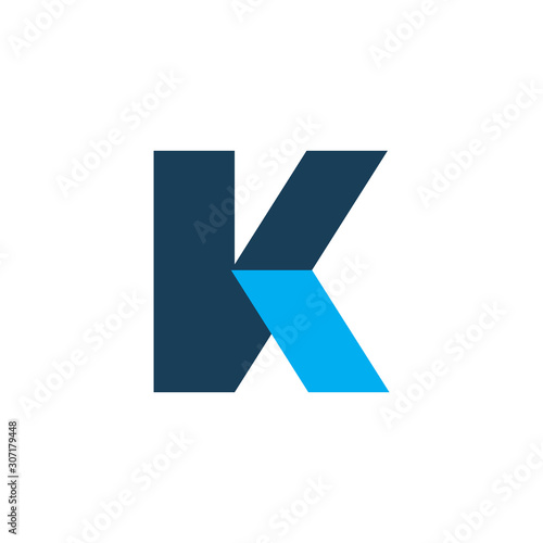 color house k logo design