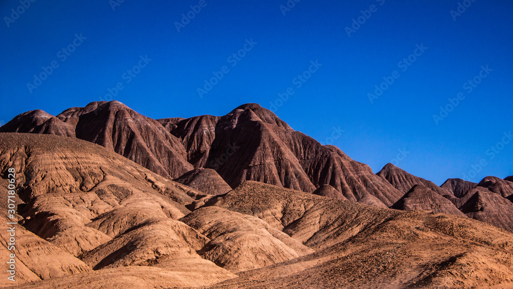 landscape of mountains