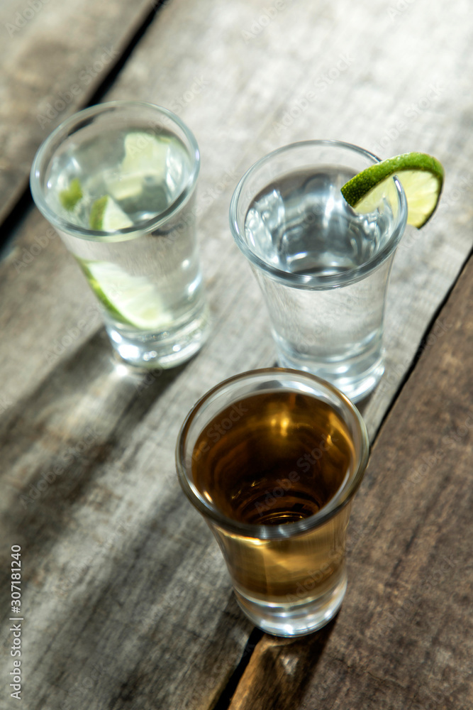 detail of tequila shot detail of tequila shot