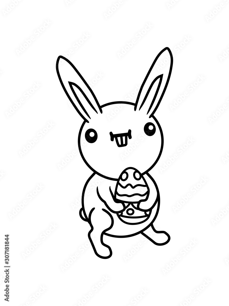 Kleiner süßer Osterhase cartoon hoppel feldhase Kleiner süßer Osterhase cartoon hoppel feldhase