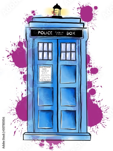 Obraz na plátně TARDIS