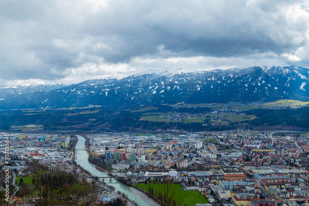Blick über Innsbruck 